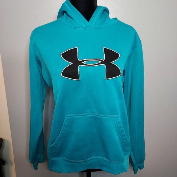 Women's Under Armour Big Logo Hoodie Size Large - Picture 1 of 7